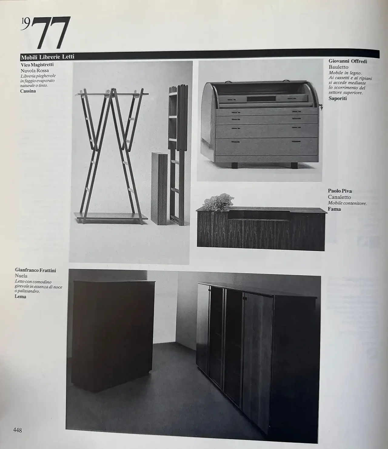 Giovanni Offredi's storage unit for Saporiti, 1970s 8