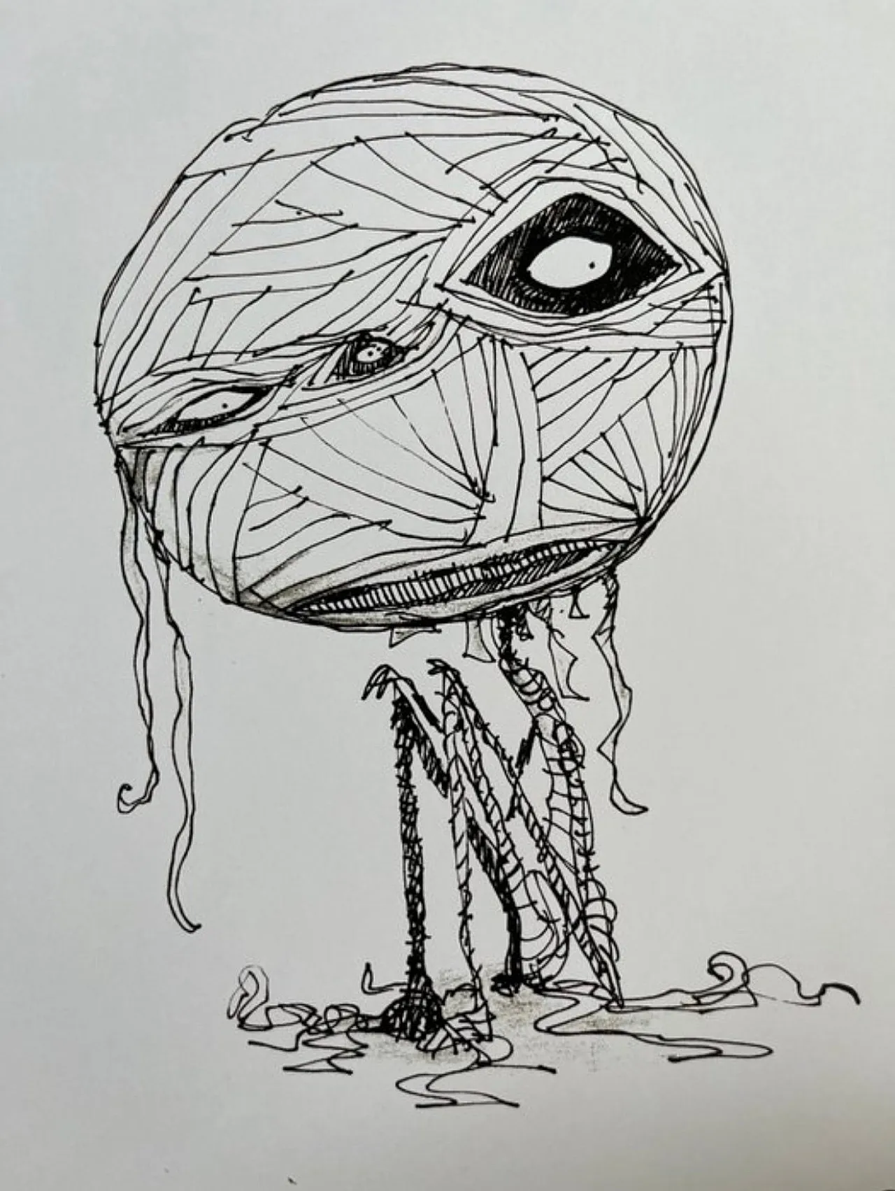 Mummy Boy by Tim Burton, 2000s 3