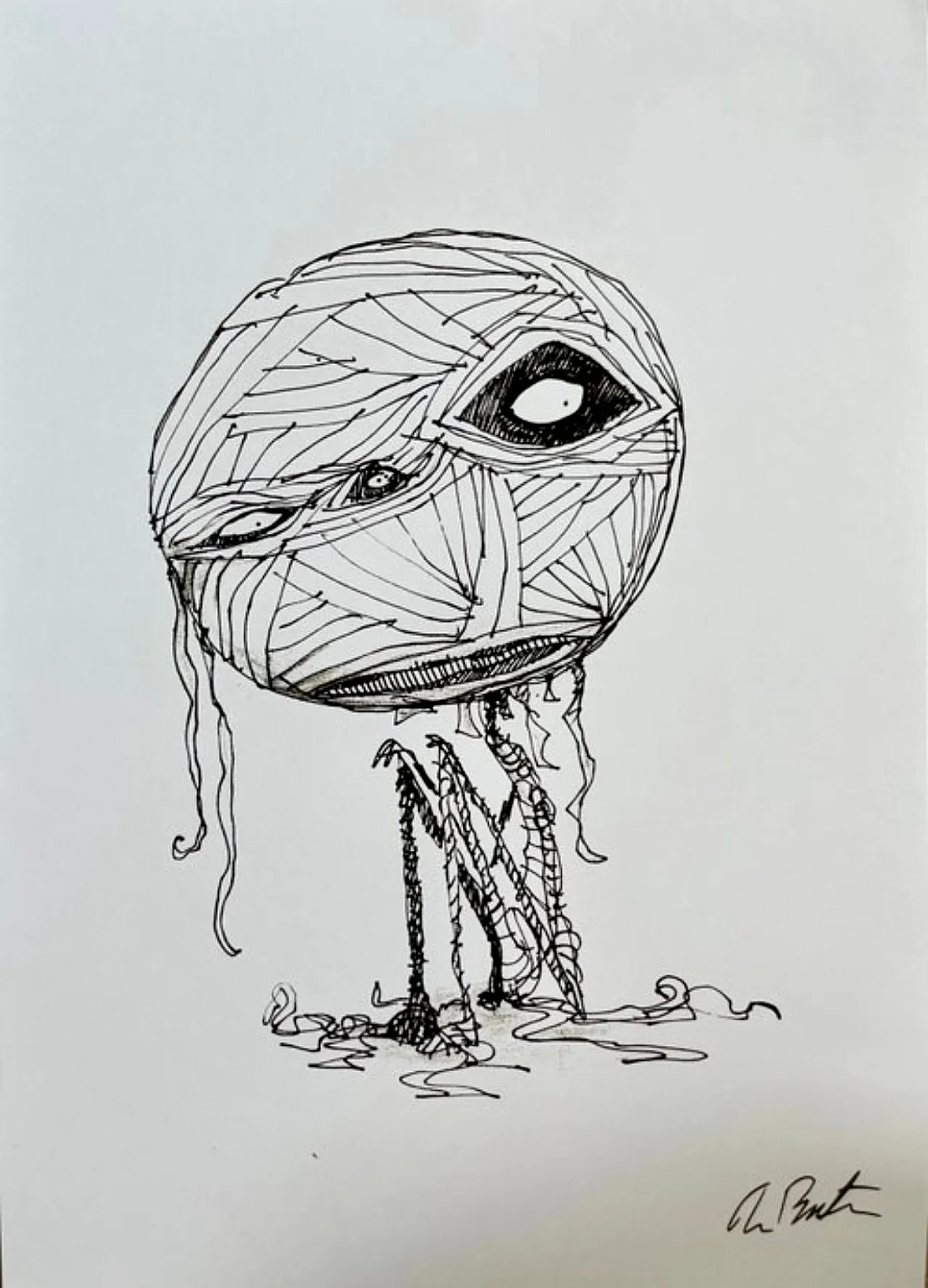 Mummy Boy by Tim Burton, 2000s 4