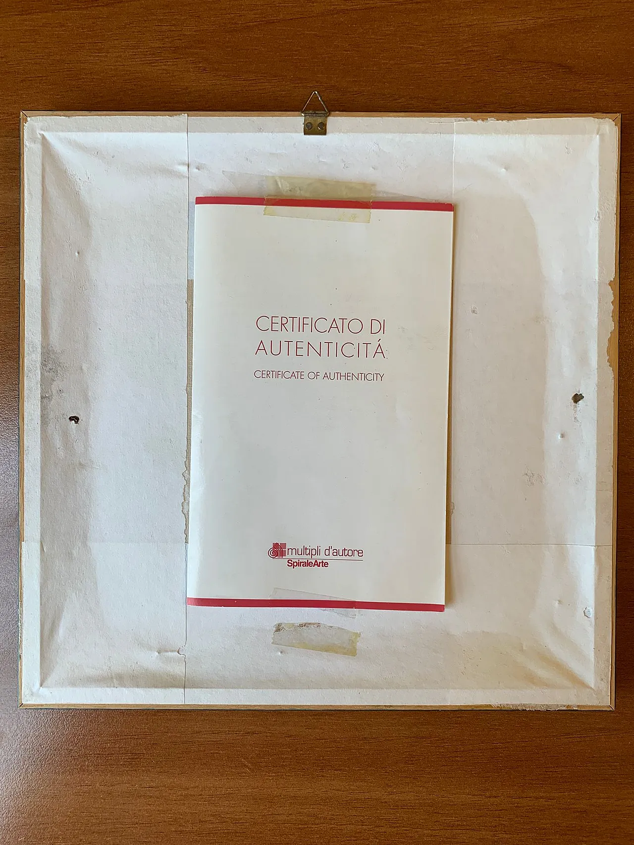 Marinaretto by Antonio Bueno enamelled lithograph, 1980s 5