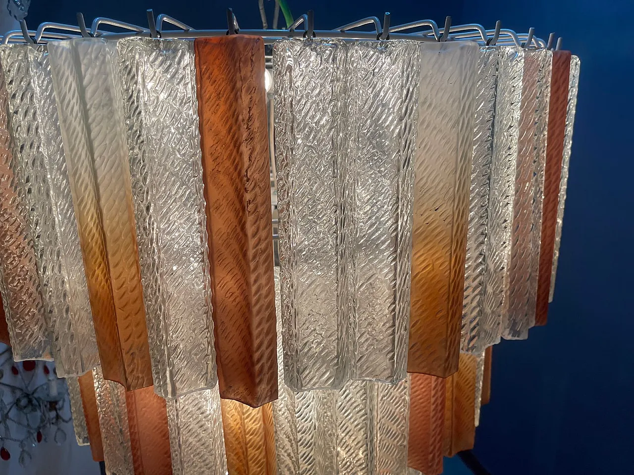 Vintage Murano glass chandelier, 1980s 11