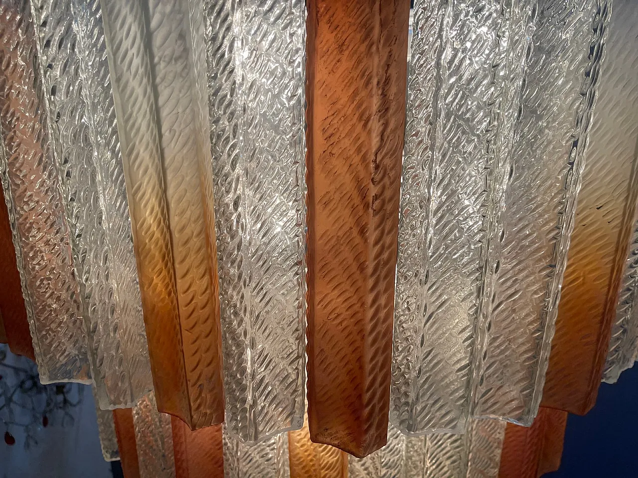 Vintage Murano glass chandelier, 1980s 12