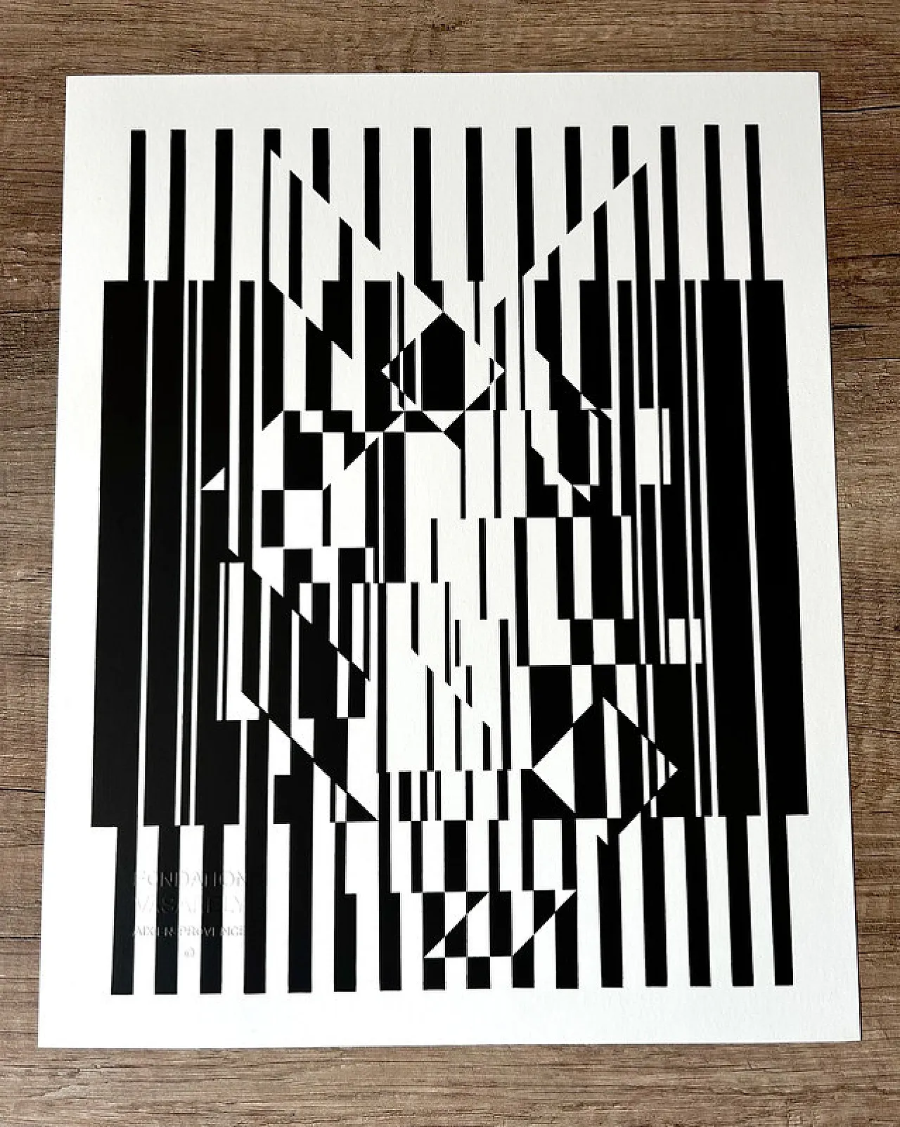 Set of 6 original lithographs by Victor Vasarely - Portfolio Linares - 10