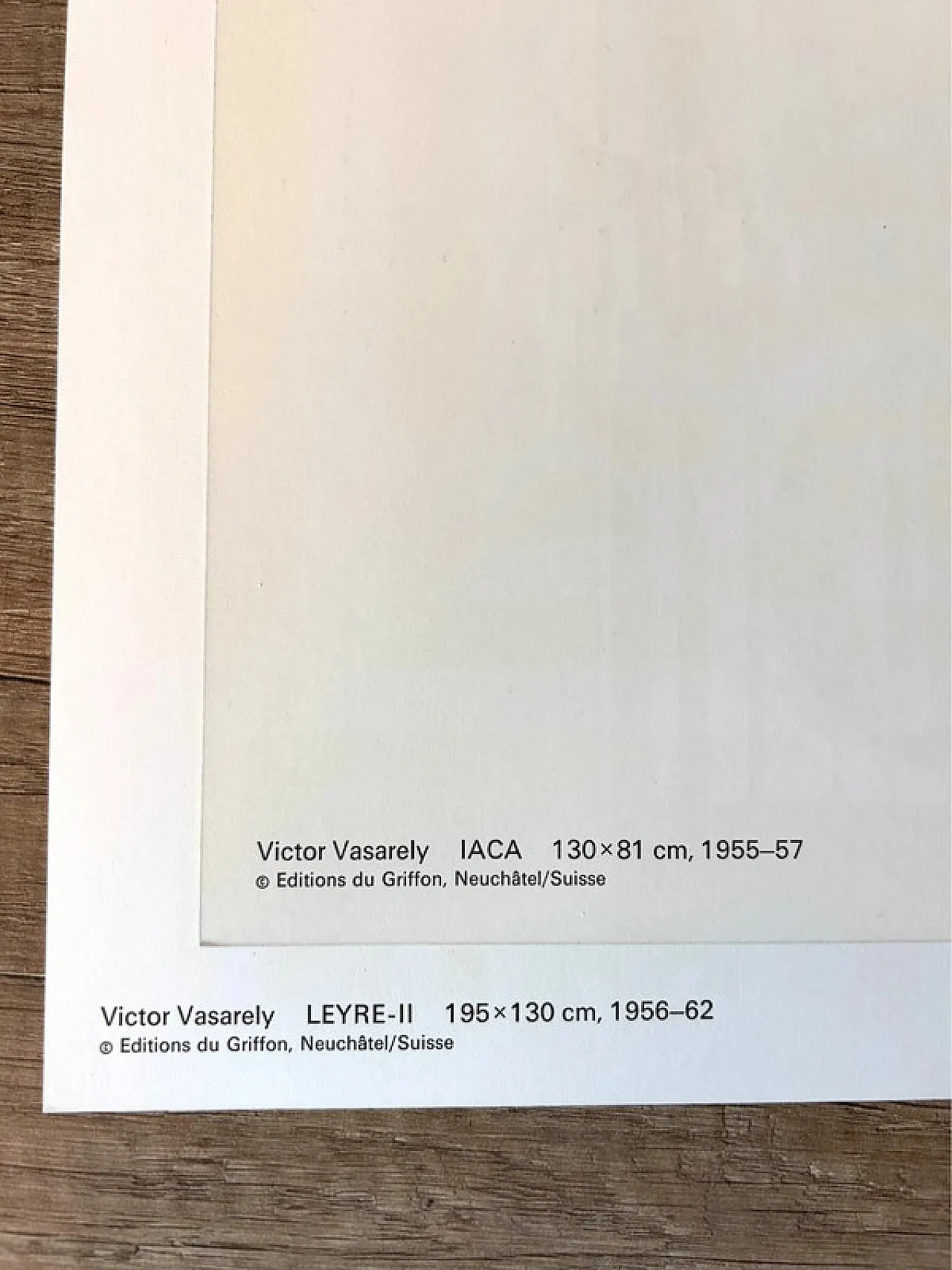 Set of 6 original lithographs by Victor Vasarely - Portfolio Linares - 19