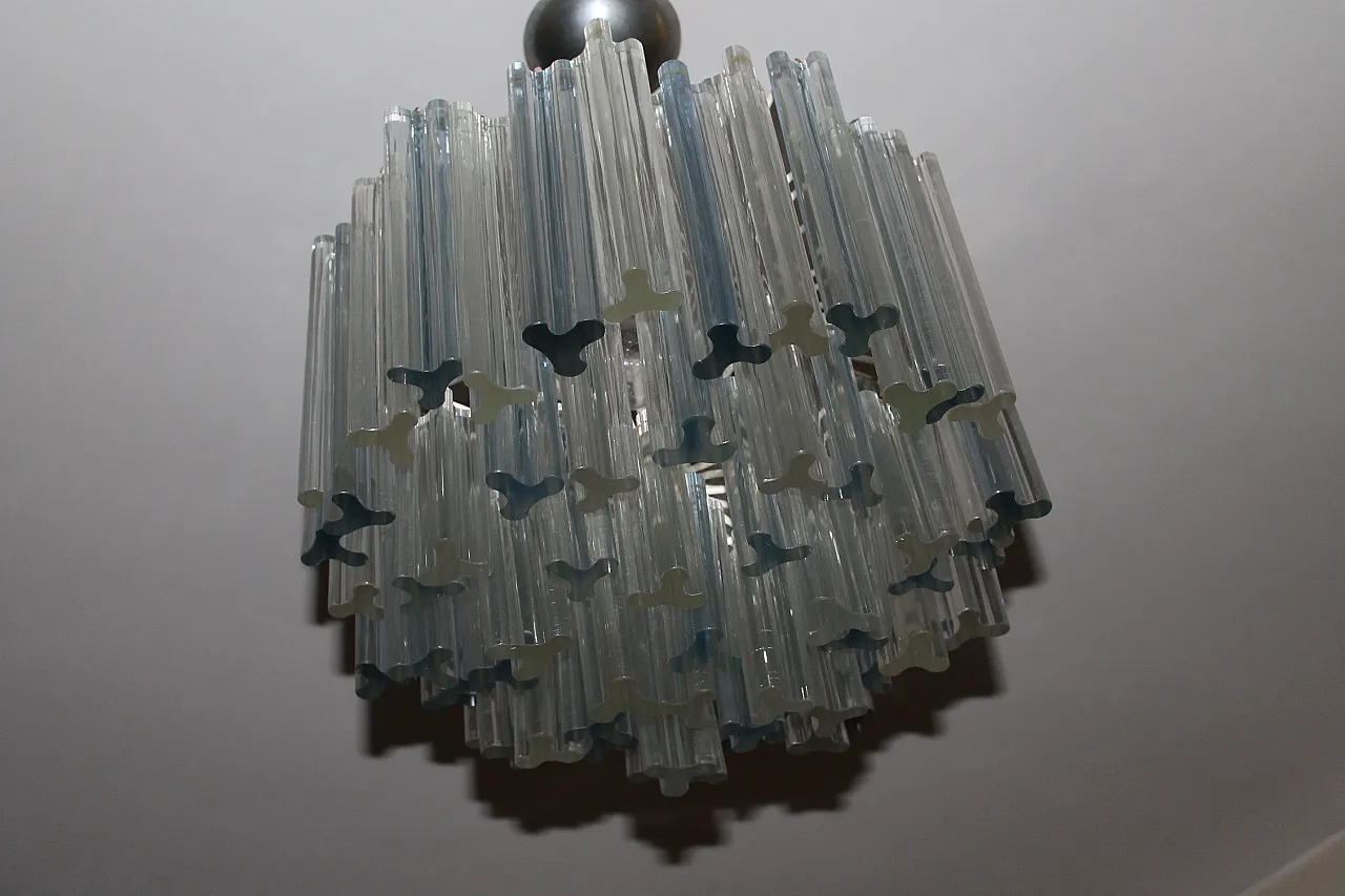 Ceiling lamp Trilobi by Venini, 70s 1