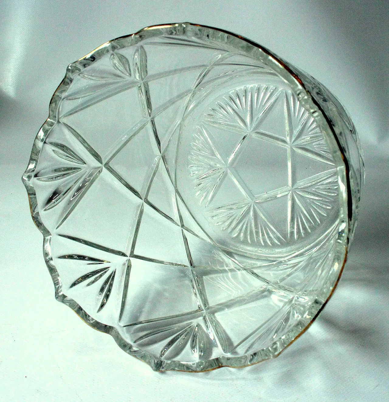 Lead crystal glass ice bucket, 1930s 5