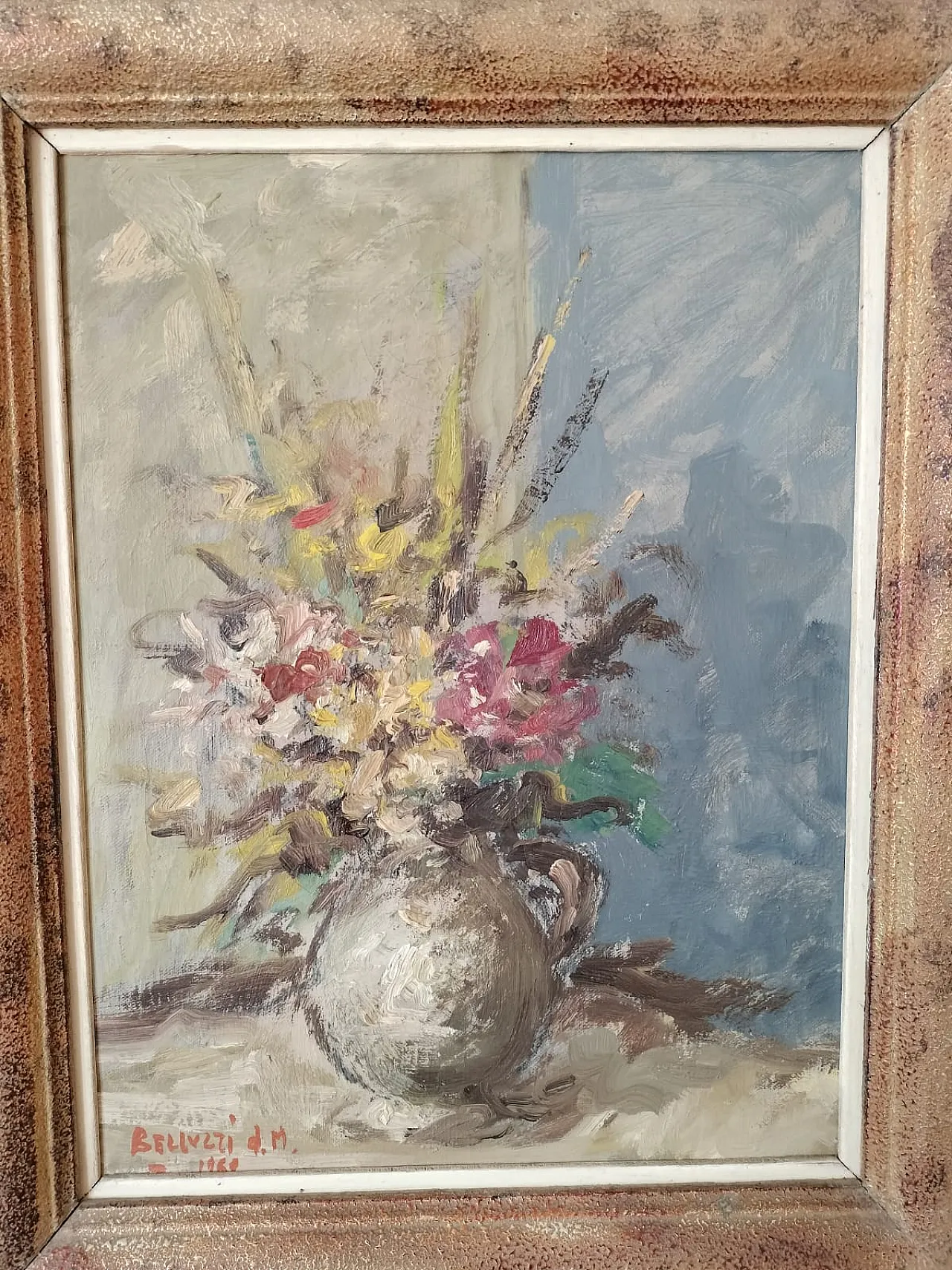 Painting by Belluzzi della Mainolda, oil on canvas, 1960 2