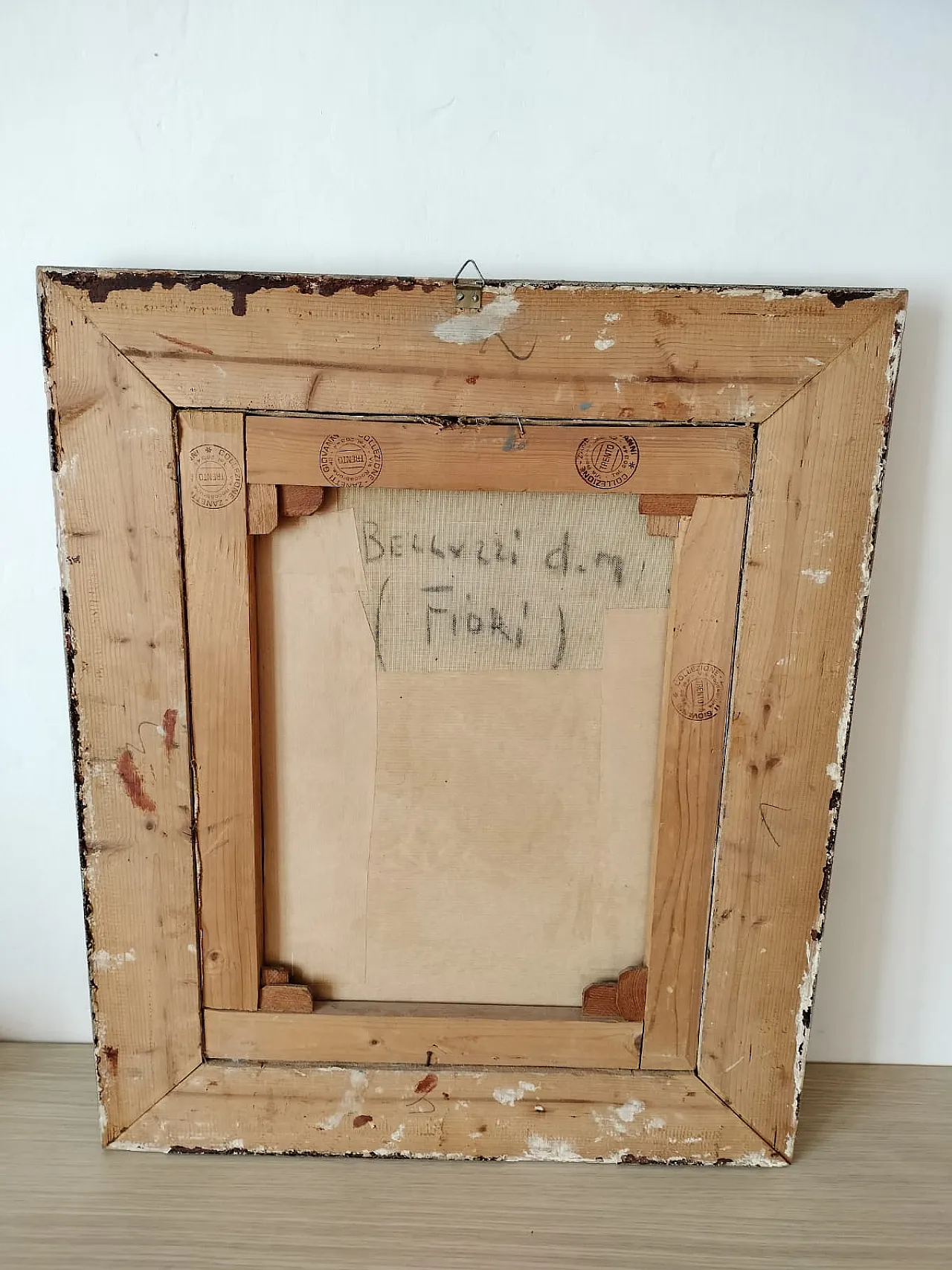 Painting by Belluzzi della Mainolda, oil on canvas, 1960 4