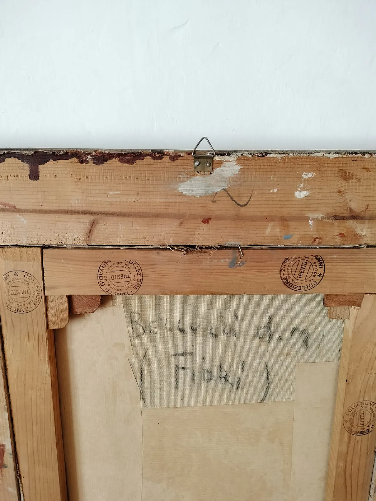 Painting by Belluzzi della Mainolda, oil on canvas, 1960 5