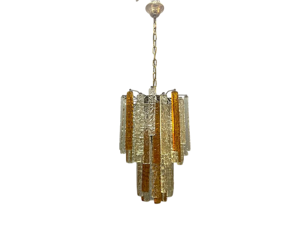 Murano glass chandelier by Toni Zuccheri for Venini, 1960s 11