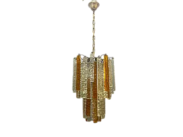 Murano glass chandelier by Toni Zuccheri for Venini, 1960s