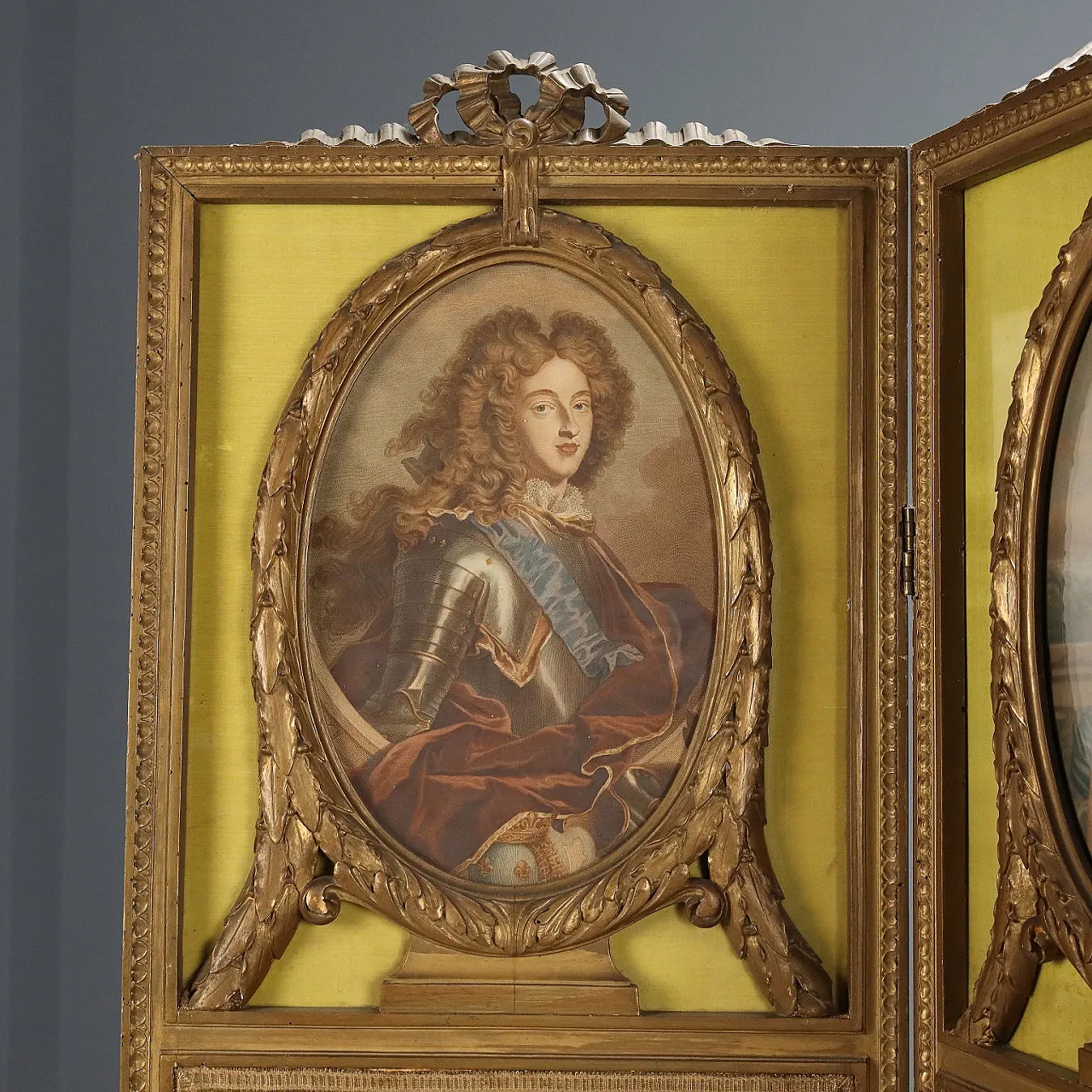 Gilded wooden screen, early 20th century 3