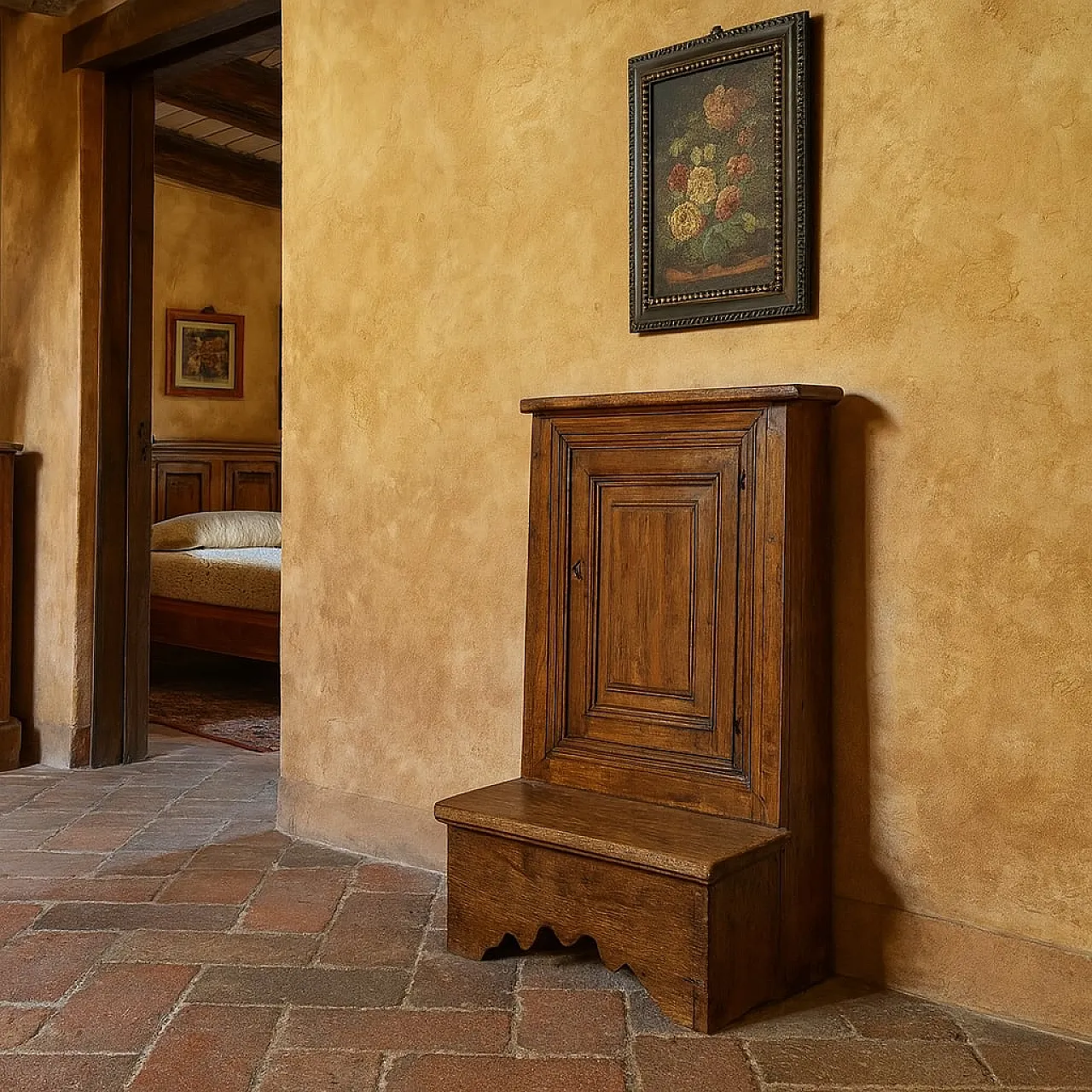 Baroque kneeler, 18th century 2