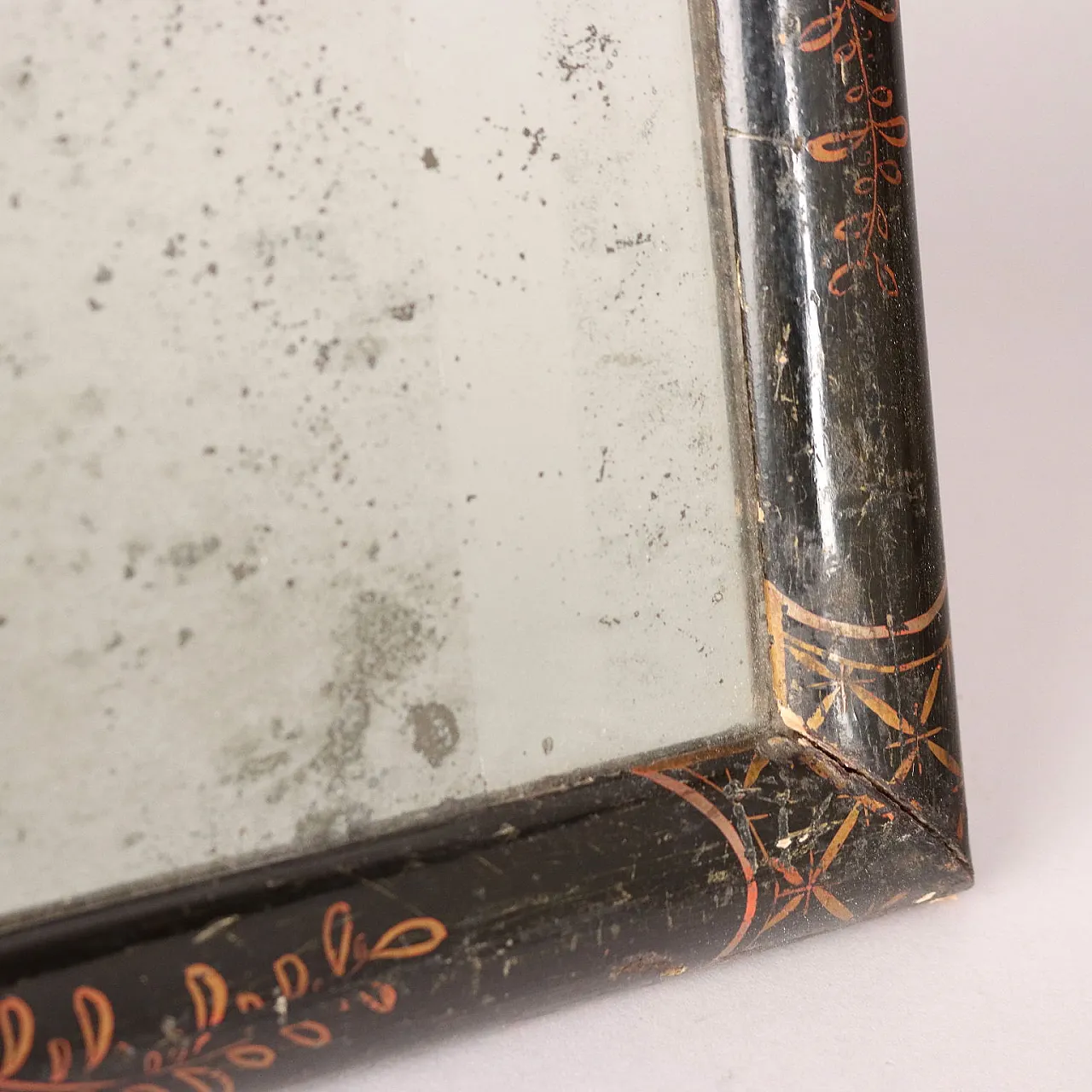 Specchio Neoclassico in legno laccato, '700 5