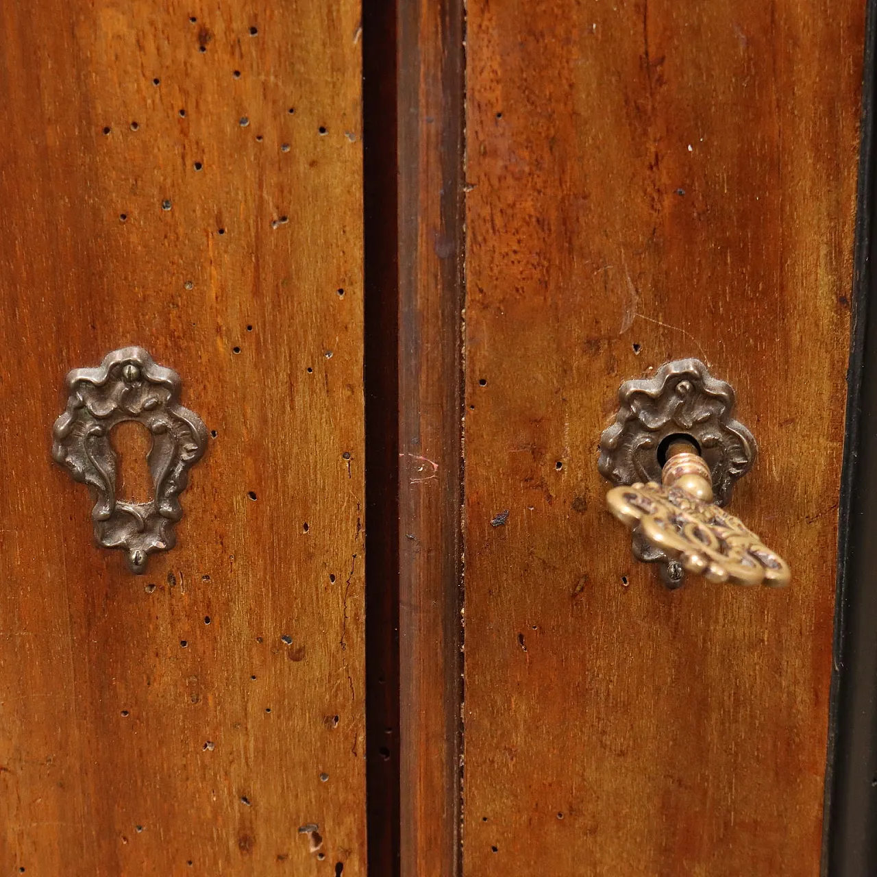 Credenza doppio corpo in legno, '800 8