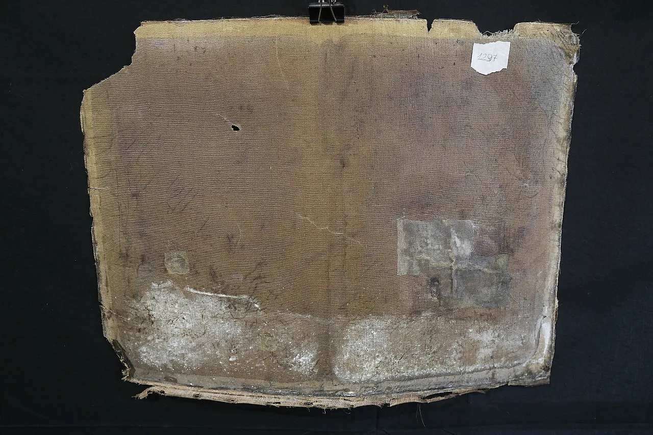 Oil canvas by Claude Guilleminet, 19th century 19