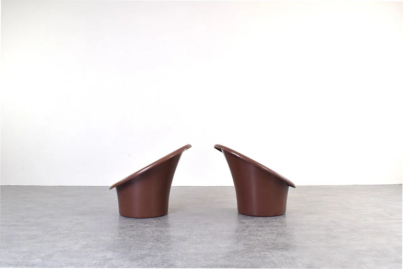 Skopa Lounge Chairs by Ole Gjerløv-Knudsen & Torben Lind for Ikea, 70s 4