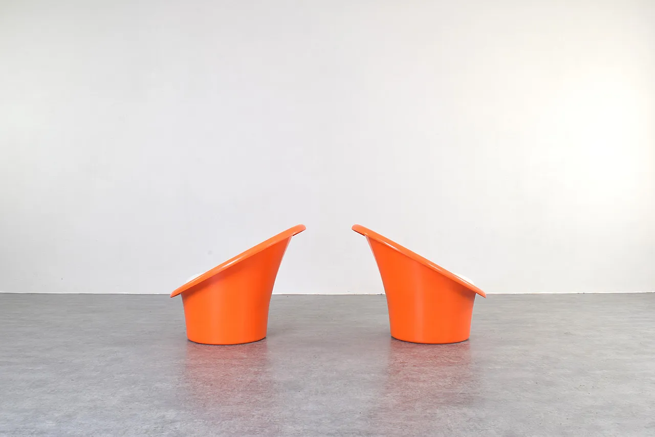 Skopa Lounge Chairs by Ole Gjerløv-Knudsen & Torben Lind for Ikea, 70s 4