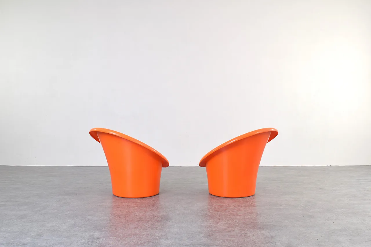 Skopa Lounge Chairs by Ole Gjerløv-Knudsen & Torben Lind for Ikea, 70s 5