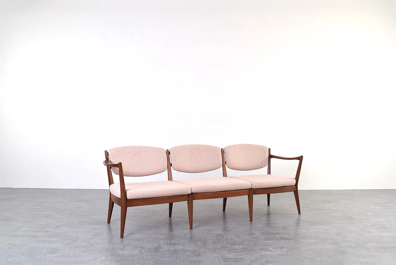 Norwegian sofa by Fredrik A. Kayser & Adolf Relling for Arnestad, 50s 2