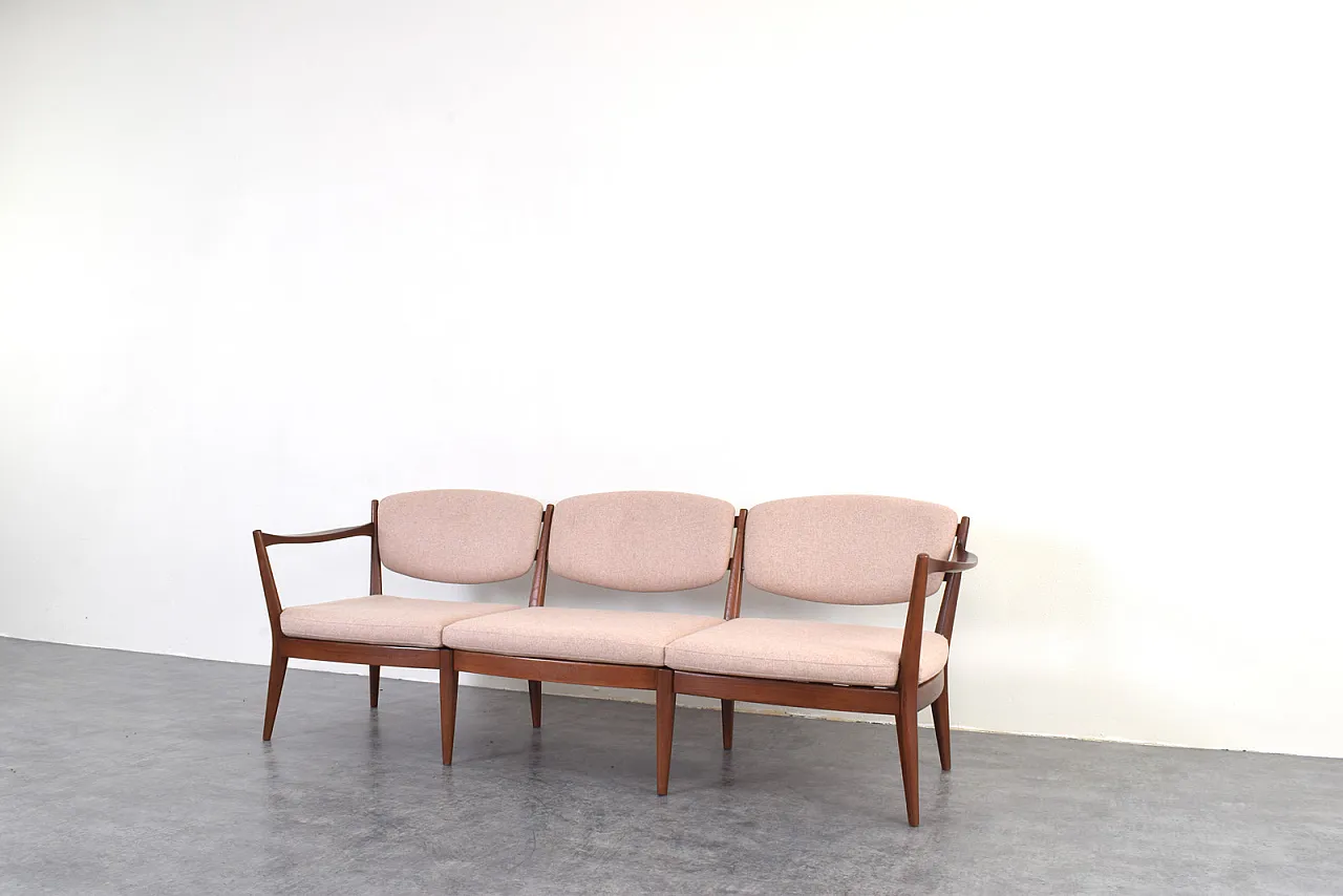 Norwegian sofa by Fredrik A. Kayser & Adolf Relling for Arnestad, 50s 10