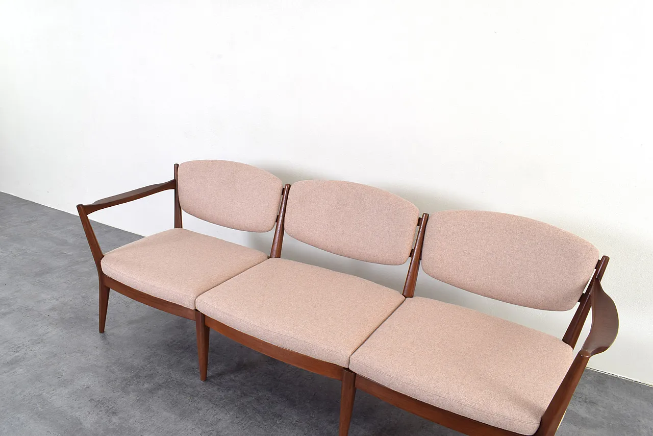 Norwegian sofa by Fredrik A. Kayser & Adolf Relling for Arnestad, 50s 16