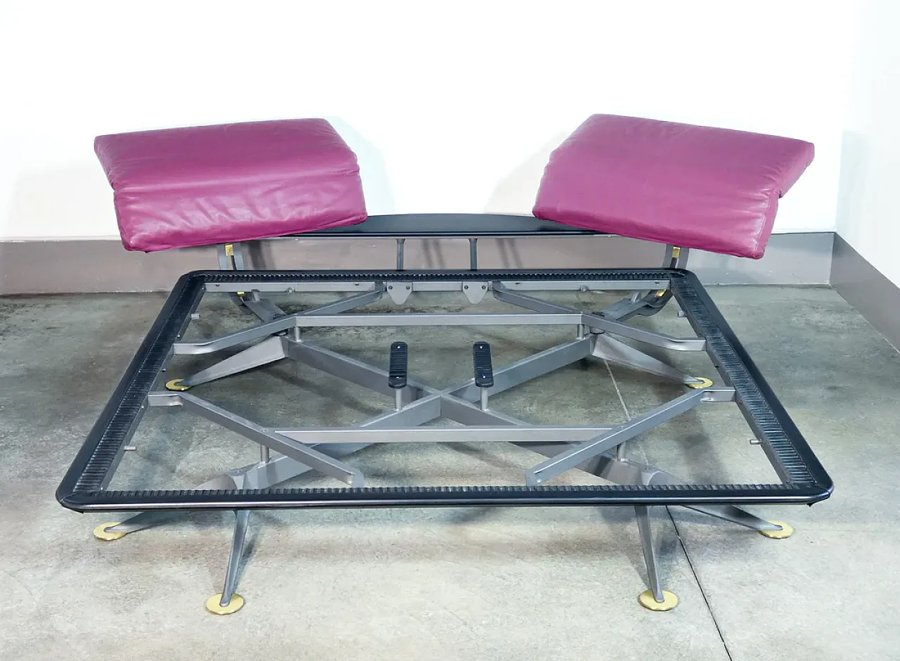 Letto matrimoniale Adia di Paolo Piva per B&B Italia, anni '80 10