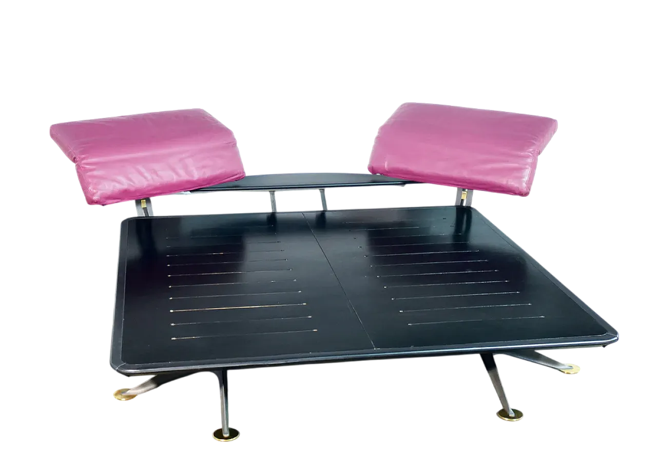 Letto matrimoniale Adia di Paolo Piva per B&B Italia, anni '80 12