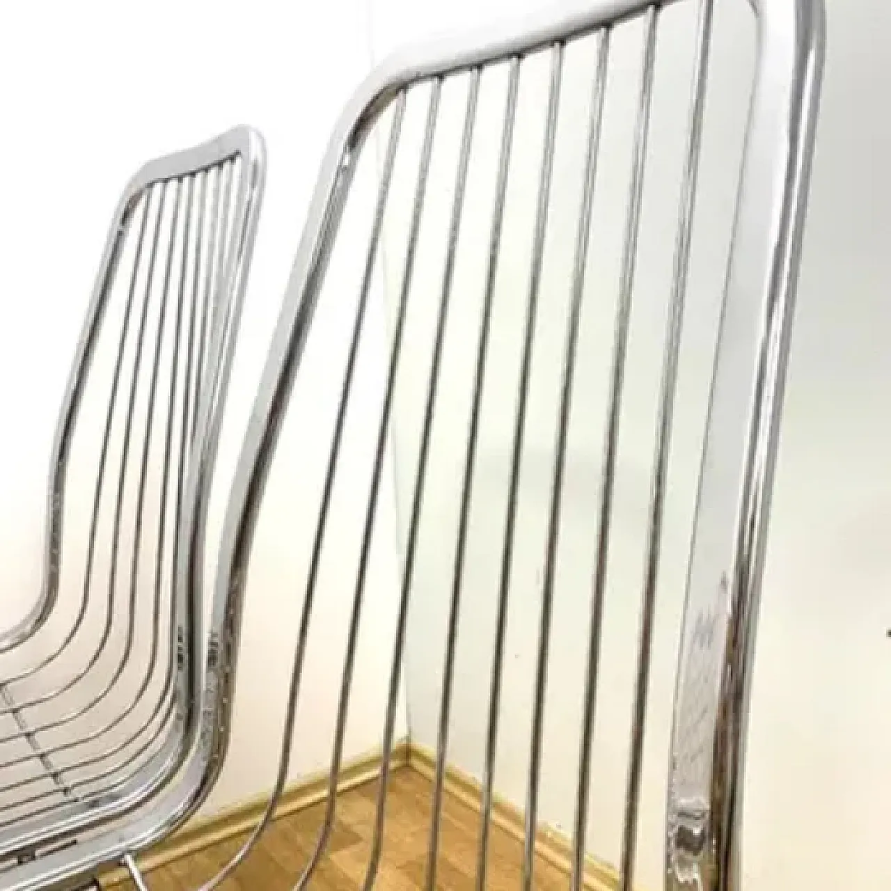 4 sedie cromate di Gastone Rinaldi, anni '70 8