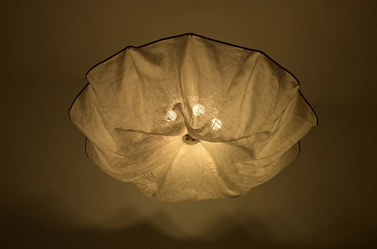 Lampada da soffitto Celestia di Tobia Scarpa per Flos, anni '80 2