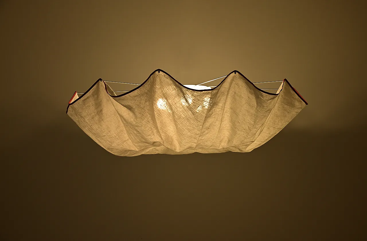 Lampada da soffitto Celestia di Tobia Scarpa per Flos, anni '80 4