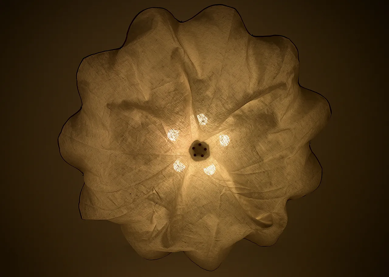 Lampada da soffitto Celestia di Tobia Scarpa per Flos, anni '80 8