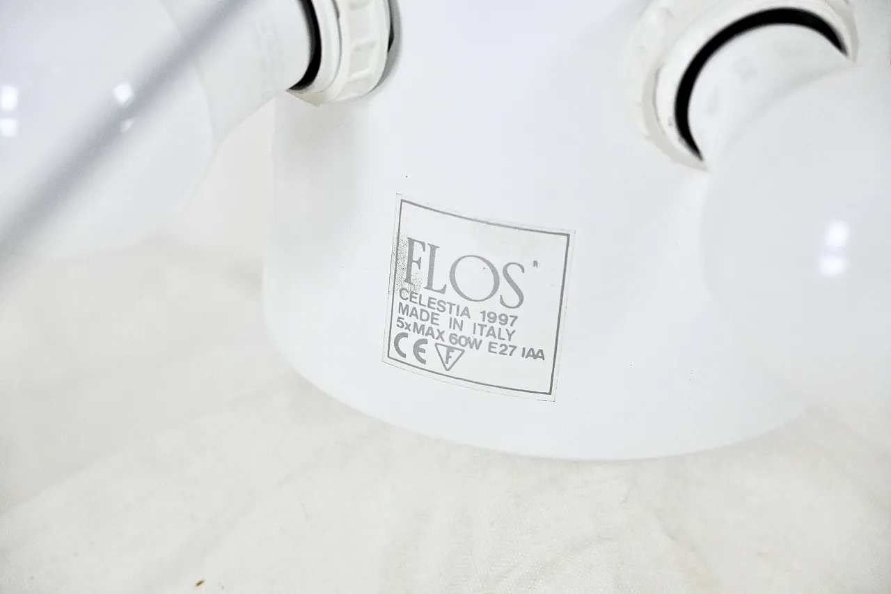 Lampada da soffitto Celestia di Tobia Scarpa per Flos, anni '80 9