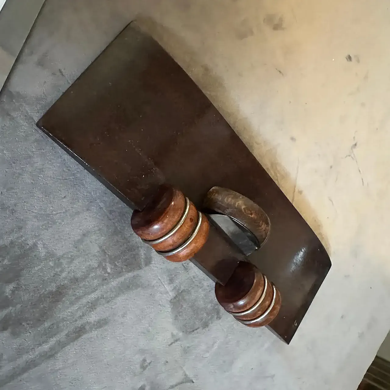 Brass and wood picture frame, 1930s 11