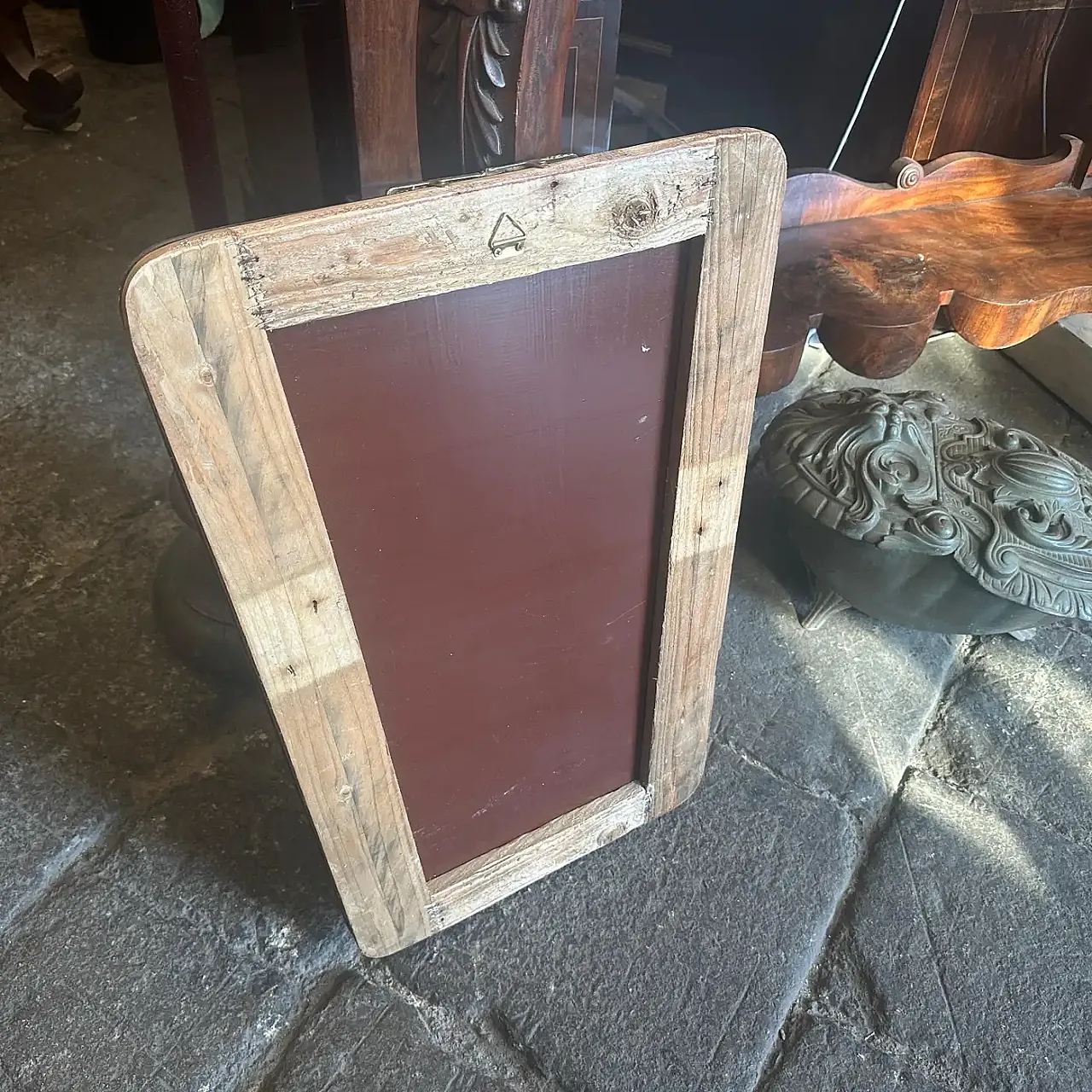 Specchio da parete Mid-Century Modern in ottone di Gio Ponti, anni '40 6