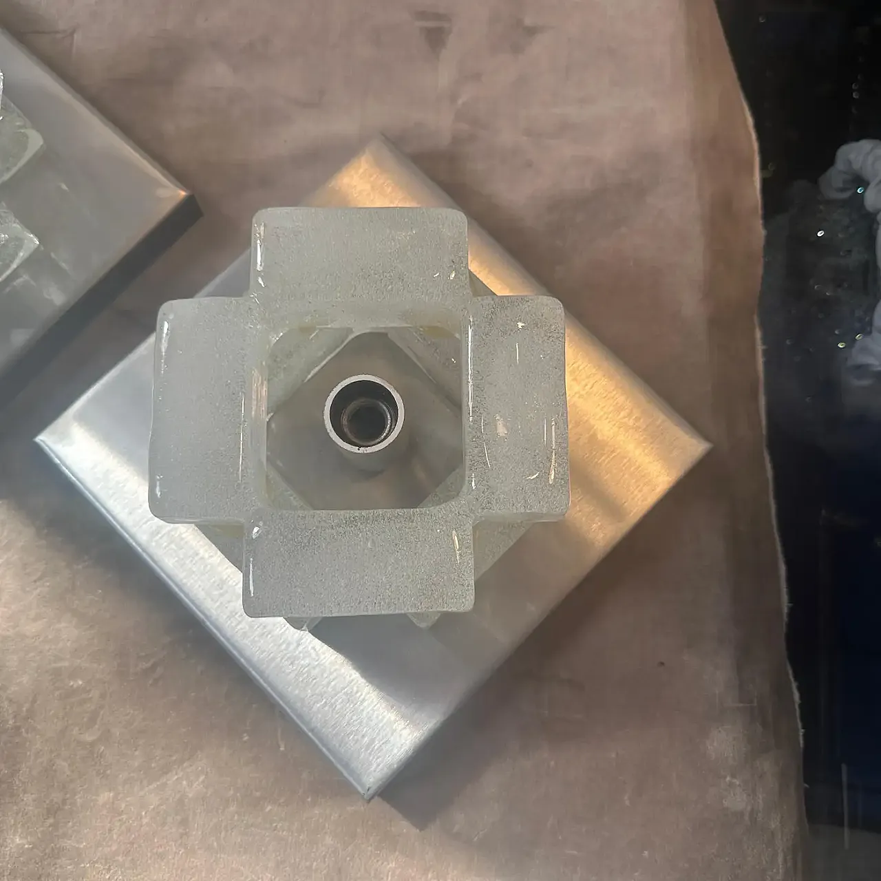 Coppia di applique in vetro di Murano di A.Poli per Poliarte, anni '70 3