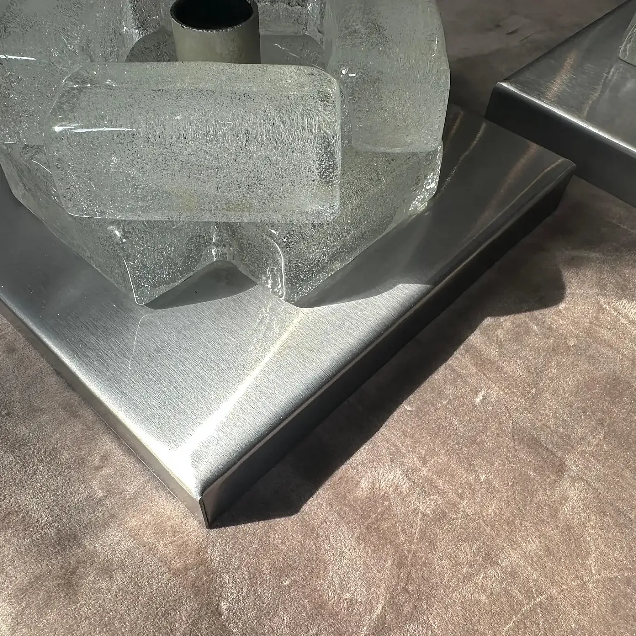 Coppia di applique in vetro di Murano di A.Poli per Poliarte, anni '70 6