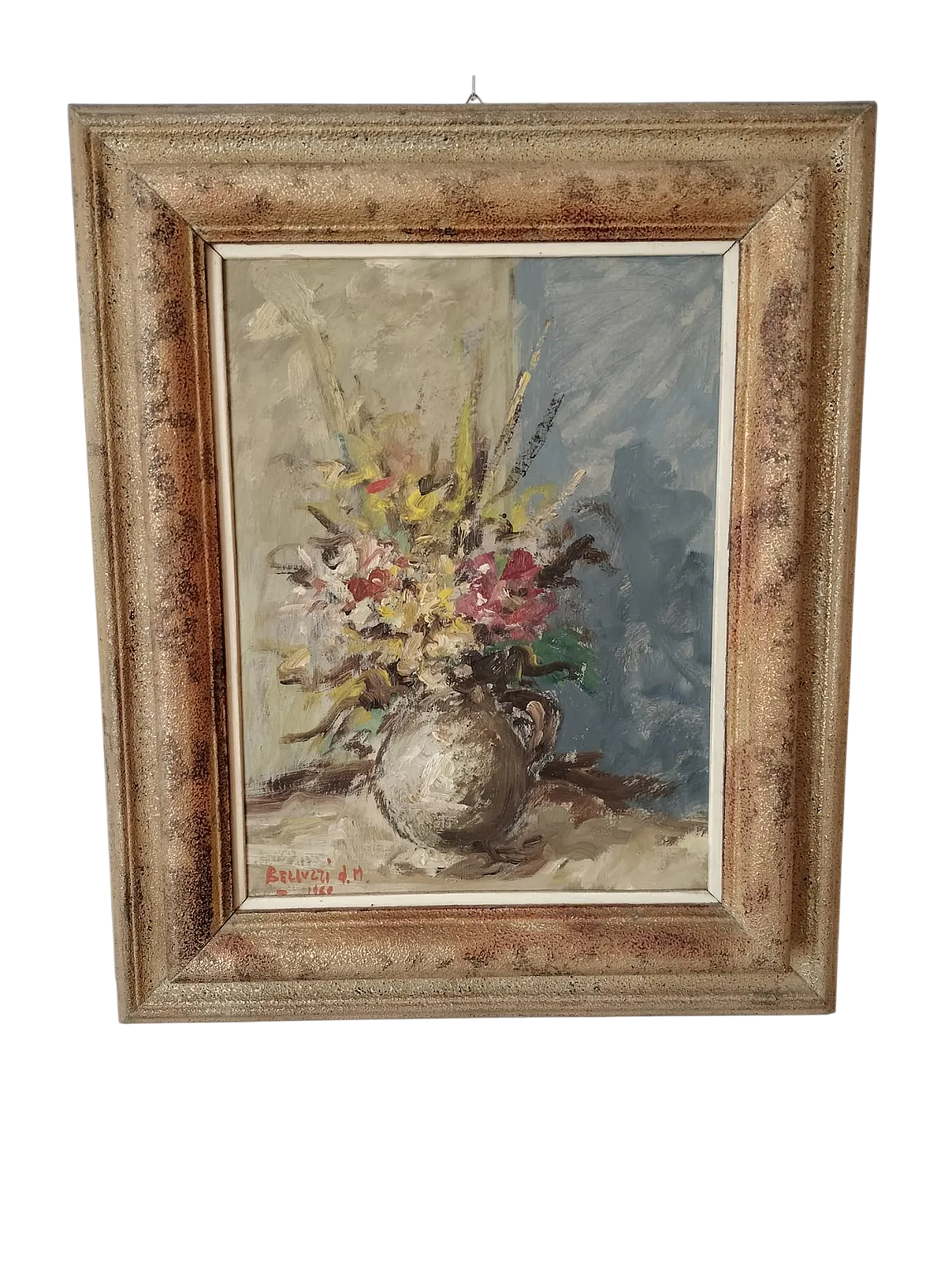 Painting by Belluzzi della Mainolda, oil on canvas, 1960 6