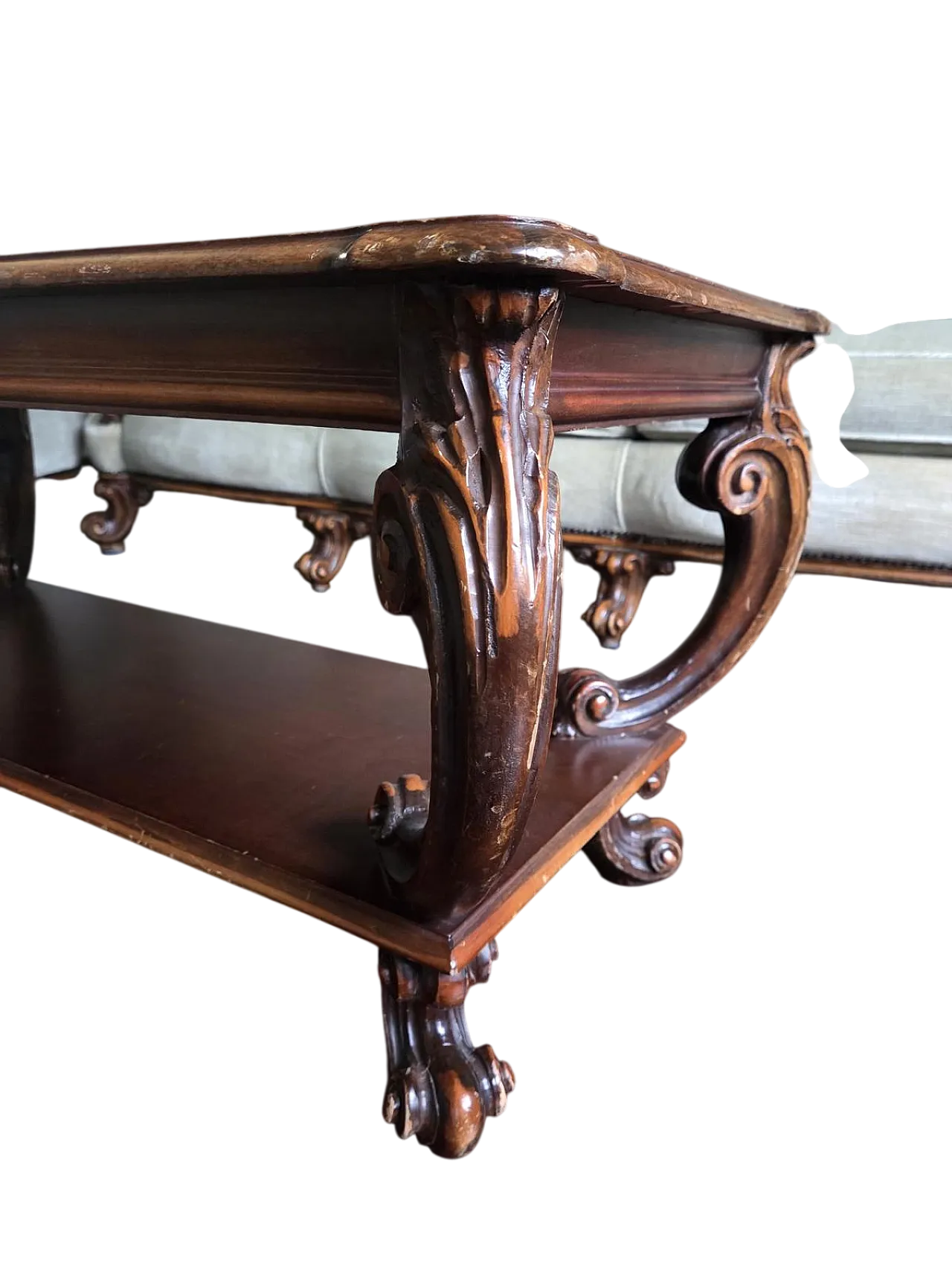 Living room in antique style, 70s 33