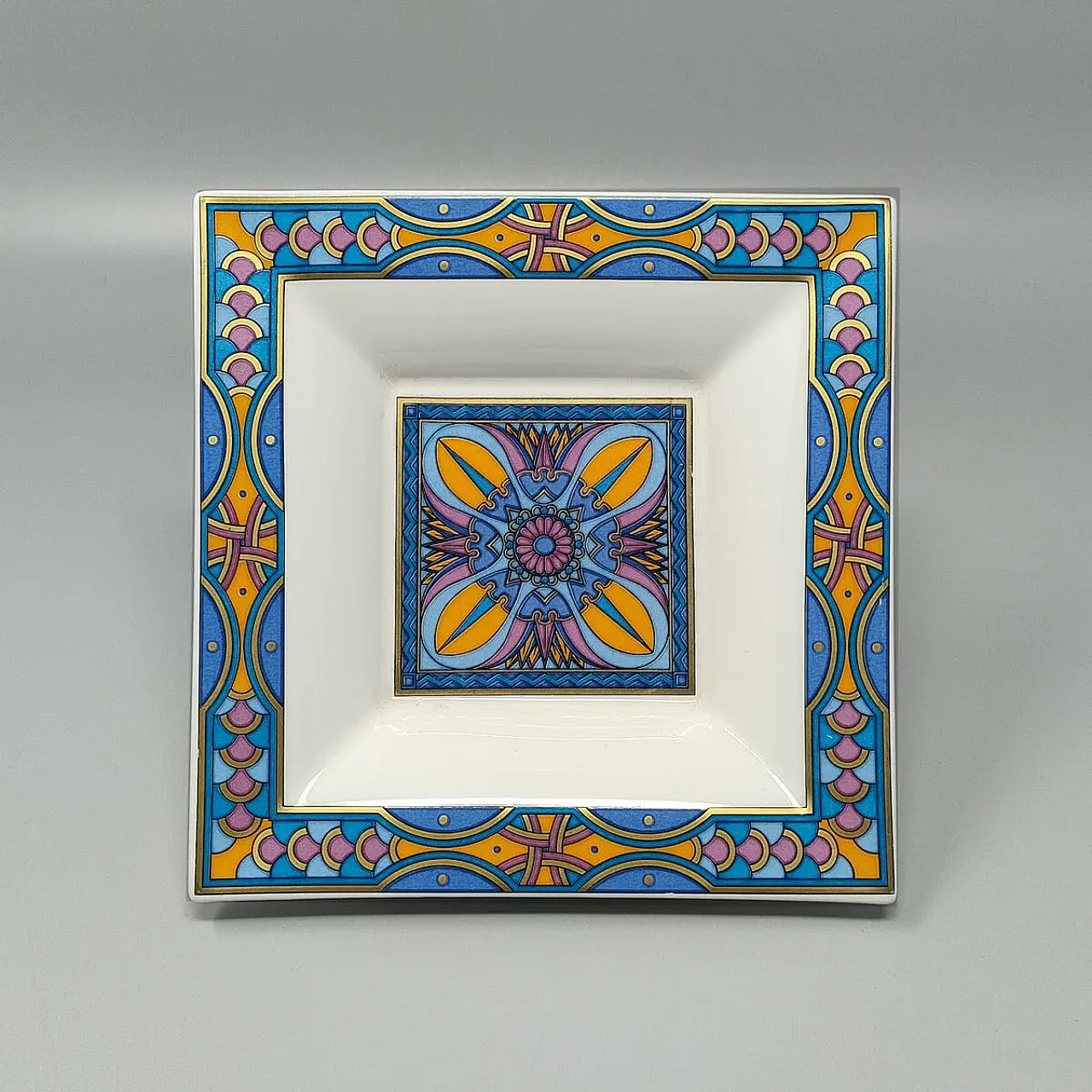 Ashtray in porcelain by Paloma Picasso for Villeroy & Boch, 1990s 3