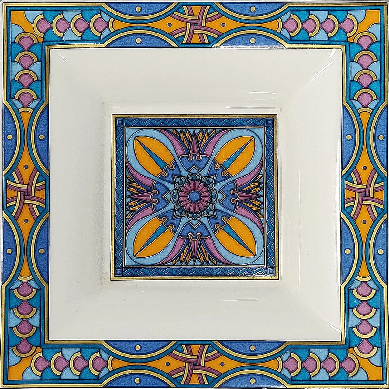 Ashtray in porcelain by Paloma Picasso for Villeroy & Boch, 1990s 5