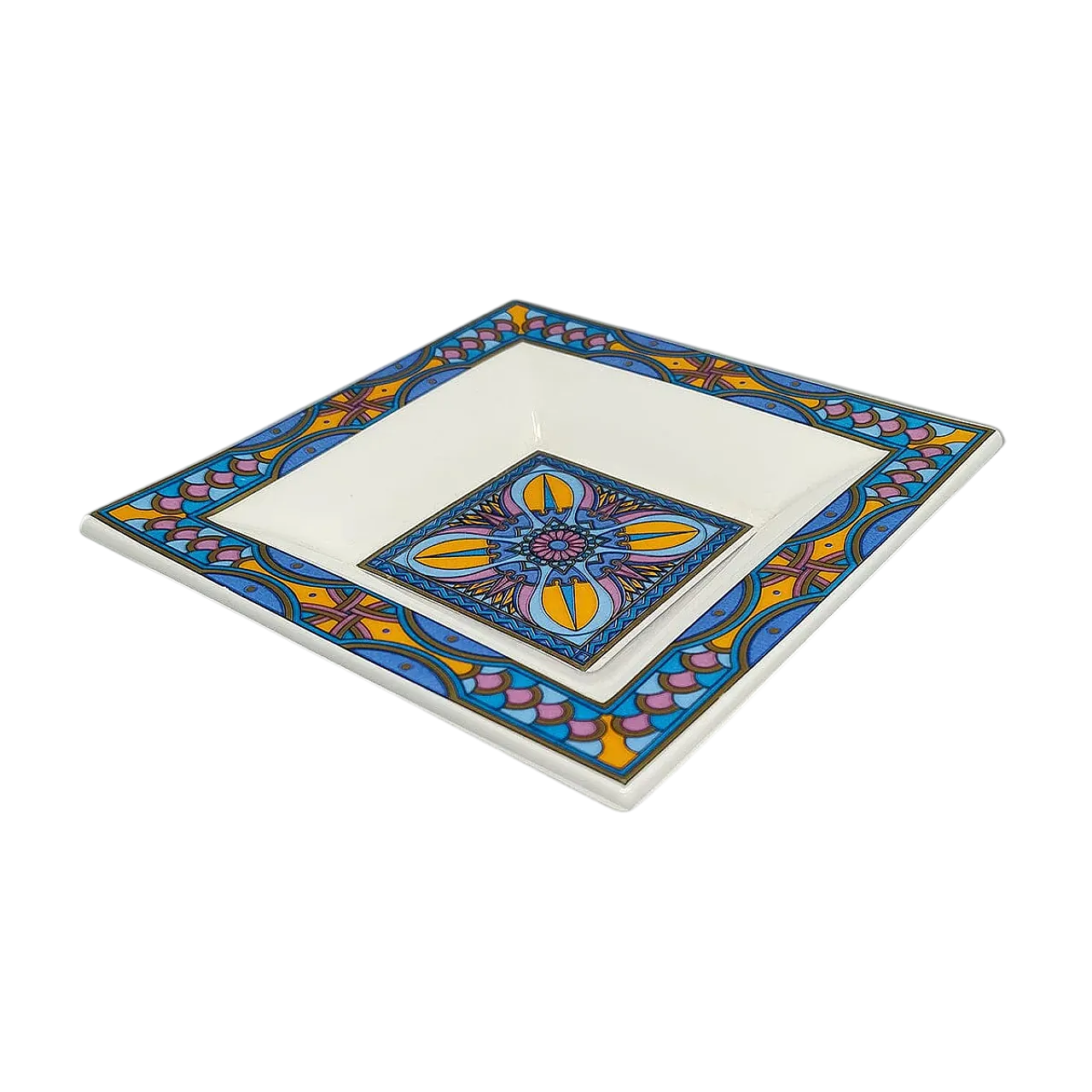 Ashtray in porcelain by Paloma Picasso for Villeroy & Boch, 1990s 6