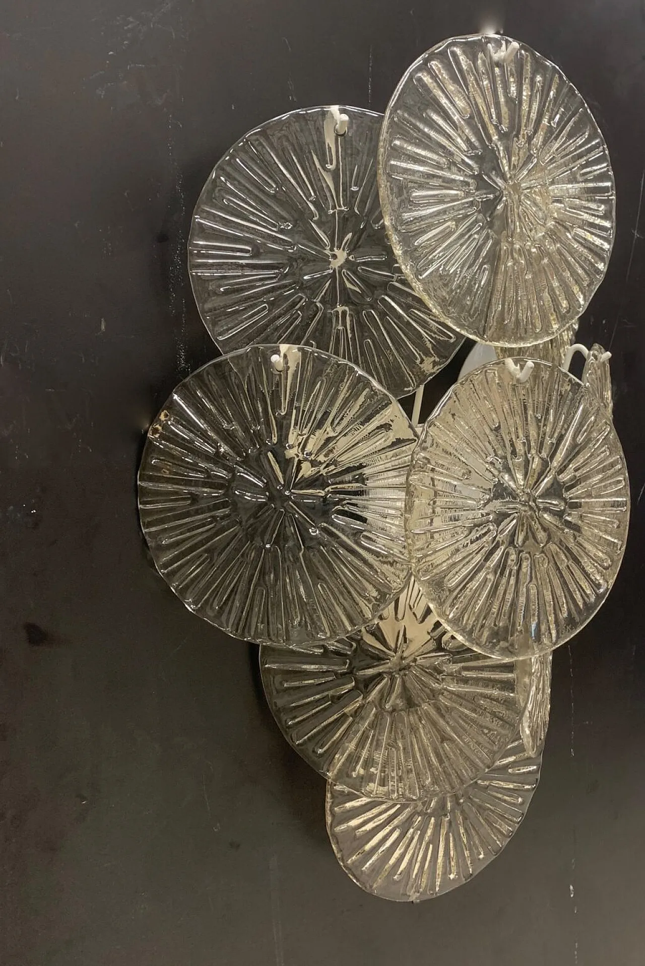 Pair of sconces attributed to Mazzega, 1970s 2