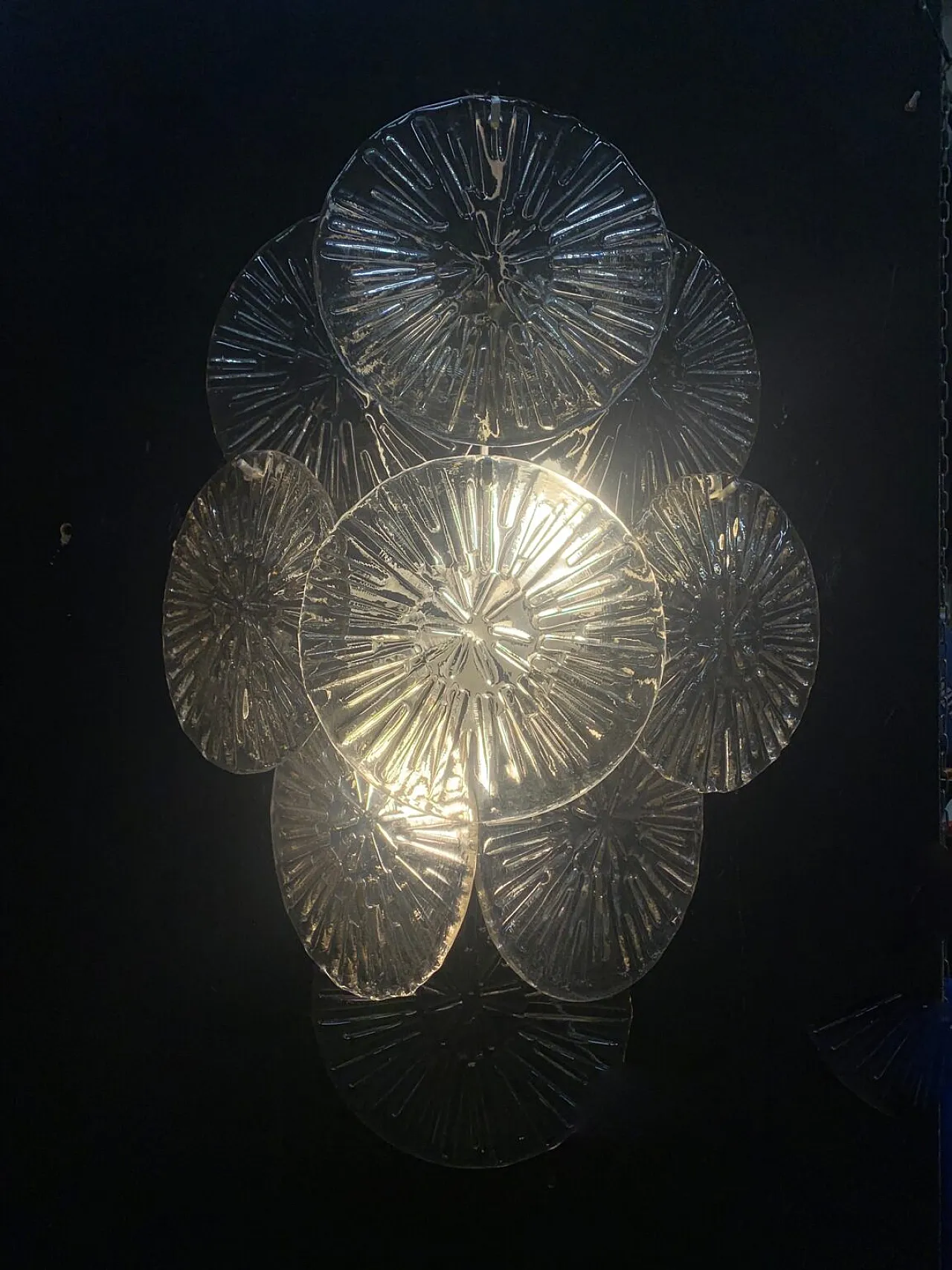 Pair of sconces attributed to Mazzega, 1970s 4