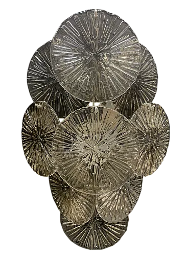 Pair of sconces attributed to Mazzega, 1970s