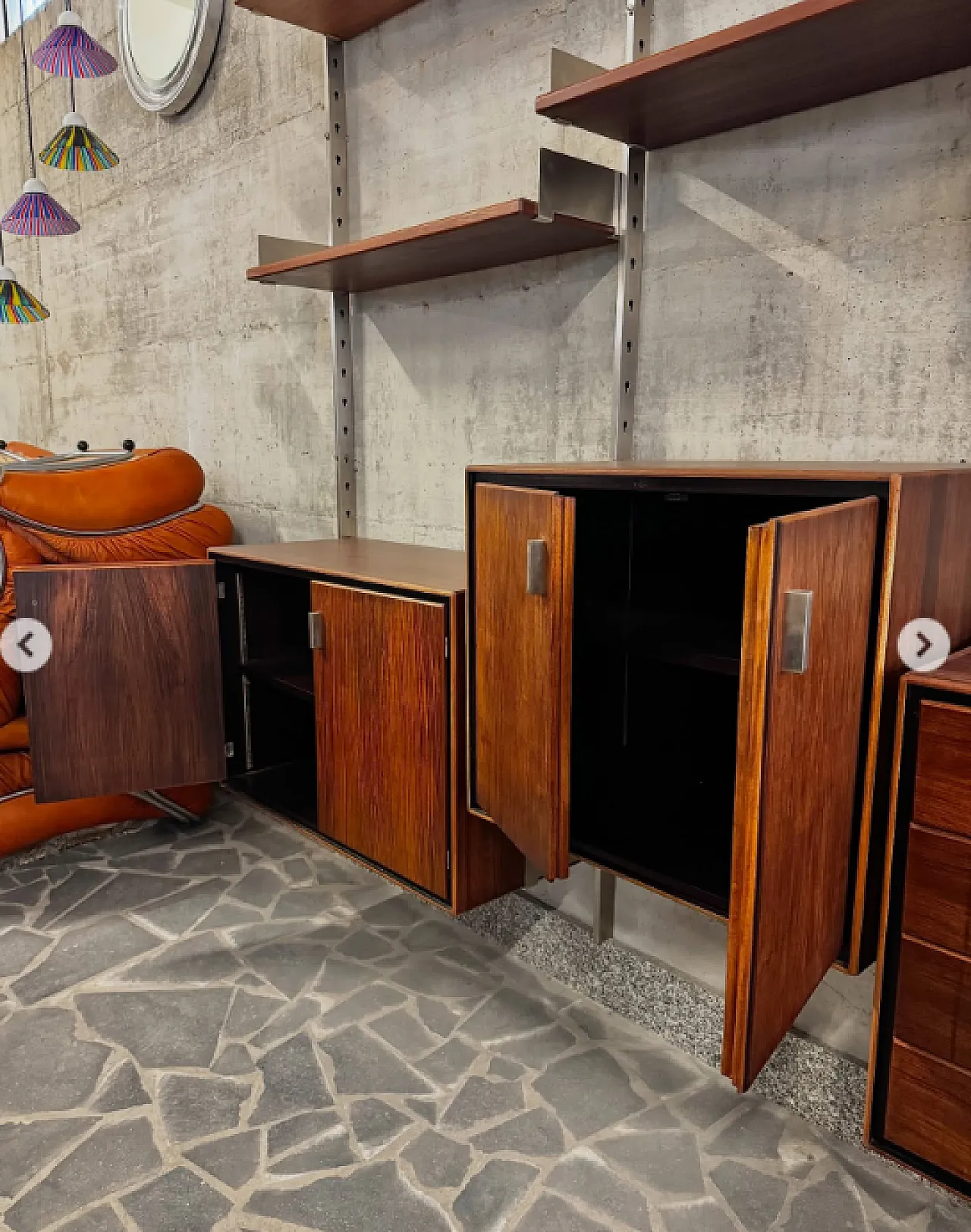 Libreria modulare di Gianni Moscatelli per Formanova, anni '60 5