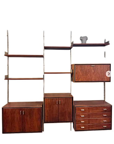 Libreria modulare di Gianni Moscatelli per Formanova, anni '60