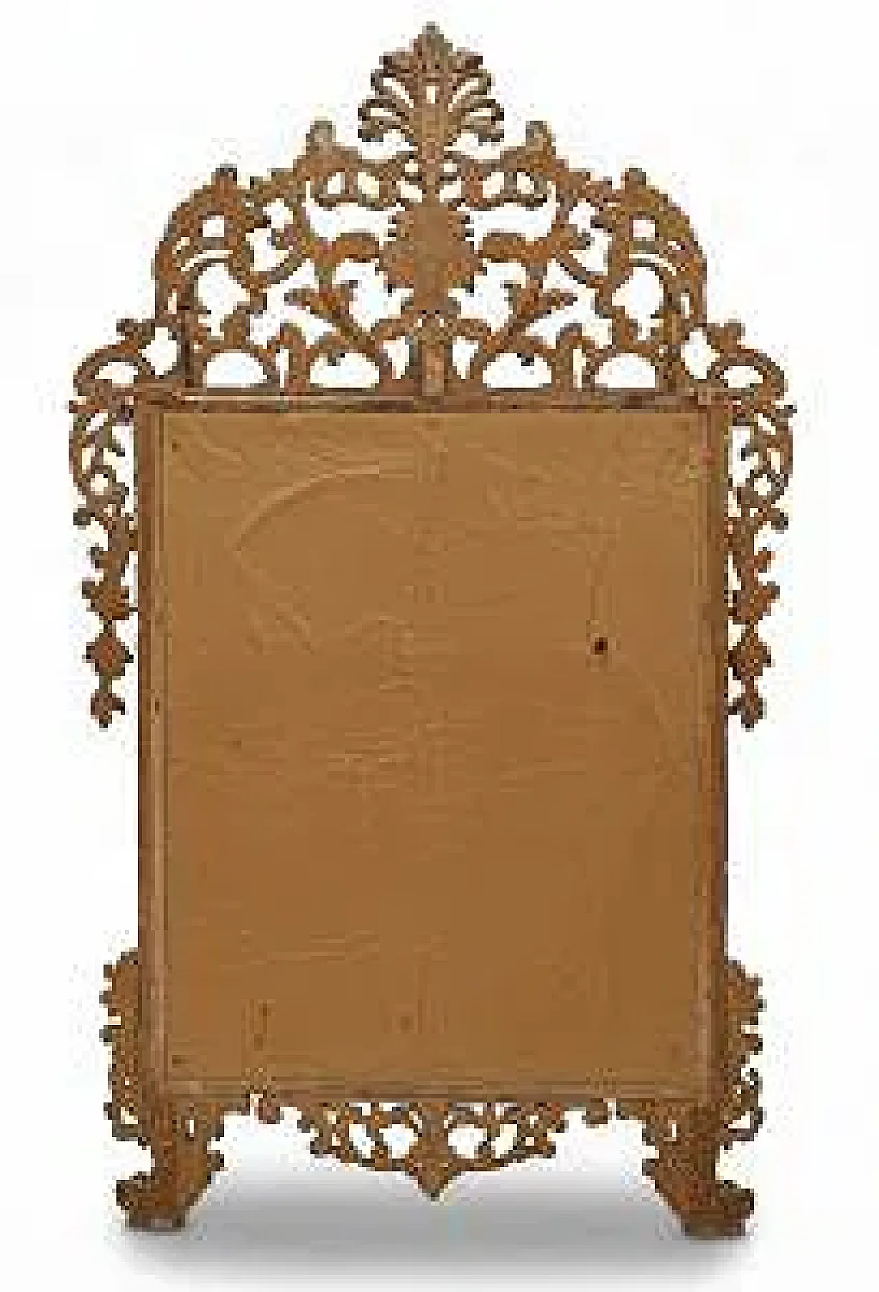 Specchiera in legno scolpito e dorato, tardo '700 9