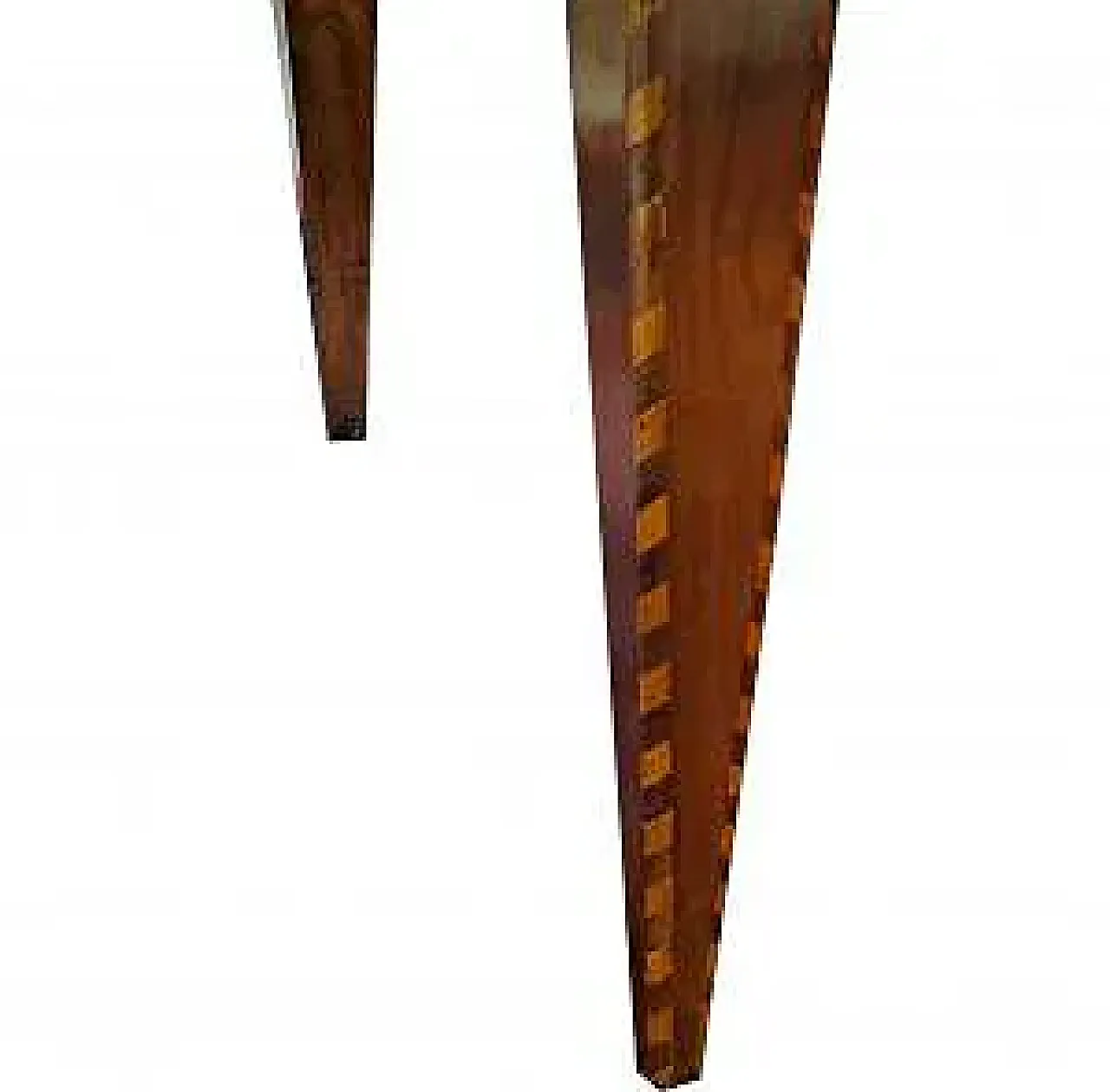 Cassettone a due cassetti in legno, '700 3