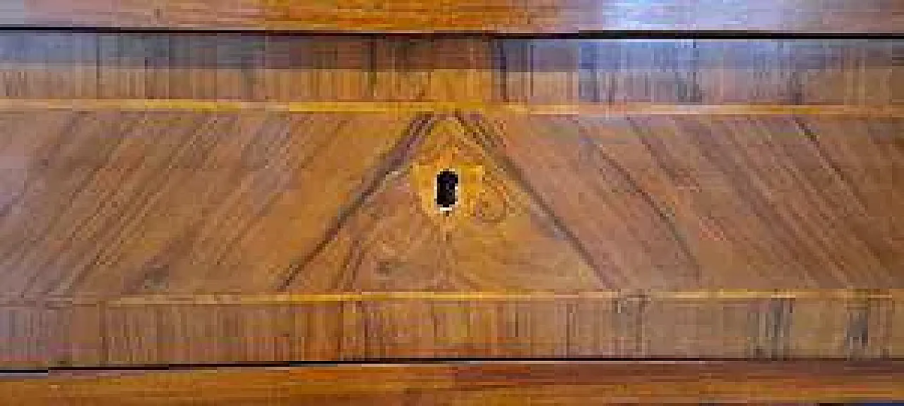 Cassettone a due cassetti in legno, '700 4